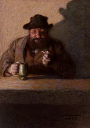 Aan de bar, 1903